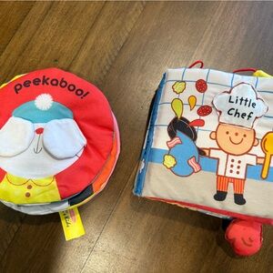 Melissa & Doug K Kids Soft Books set of 2